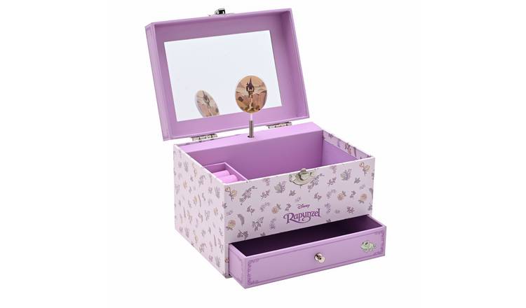 Disney Pastel Princess Rapunzel Musical Jewellery Box