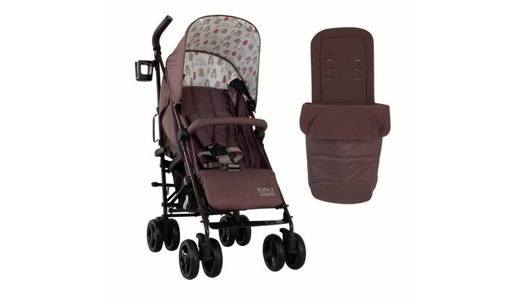 Cosatto Supa 3 Pushchair Bear Hug - Brown