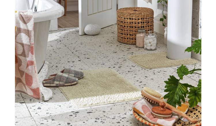 Argos bath mats online and towels