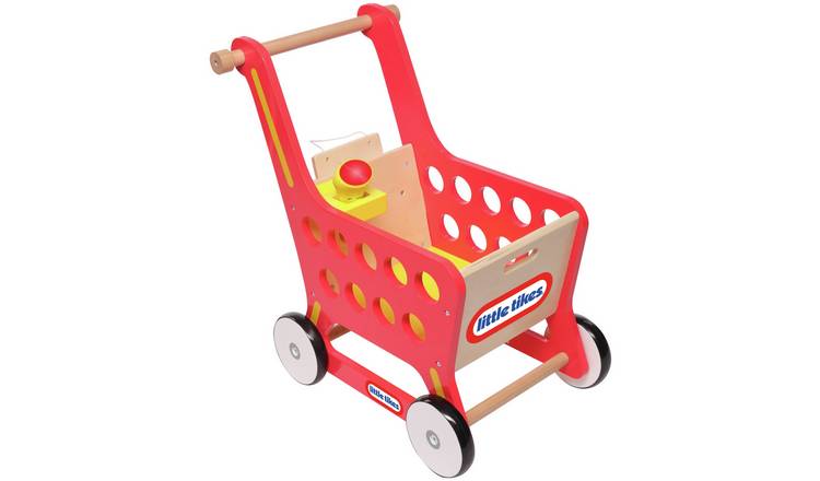 Toy trolley store with baby seat