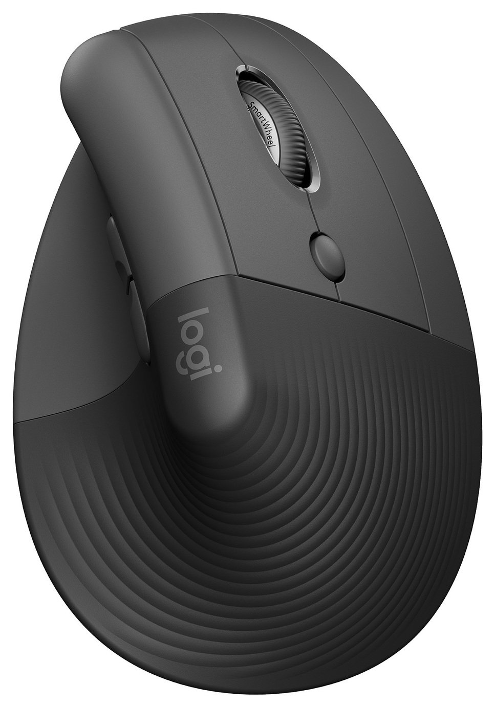 Logitech Lift Vertical Ergonomic Wireless Mouse - Black