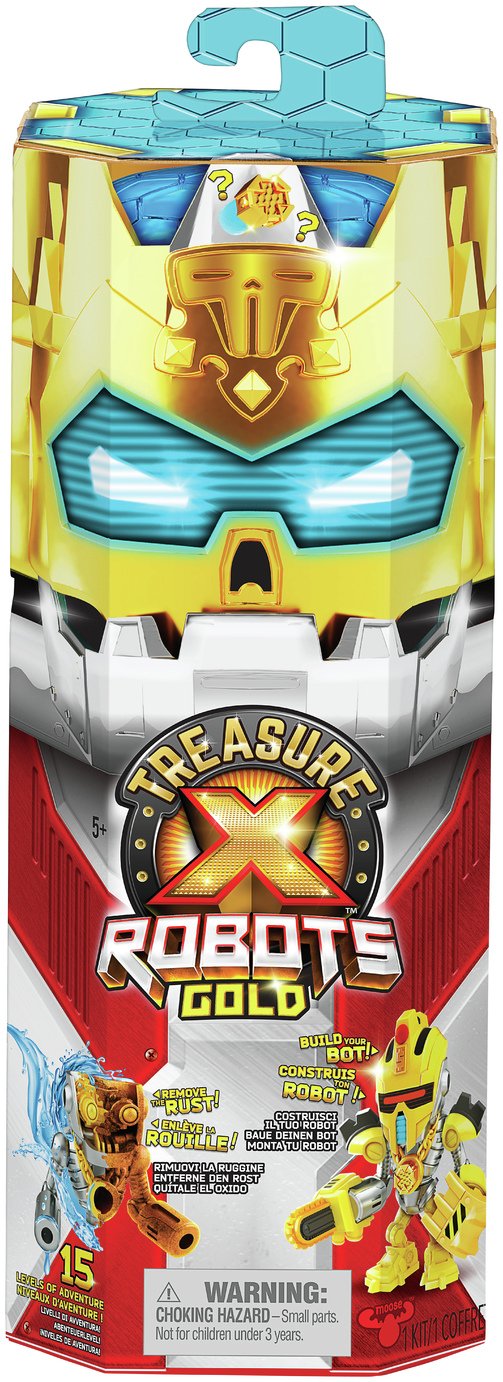Treasure X Armour Treasure Robots Gold Figure