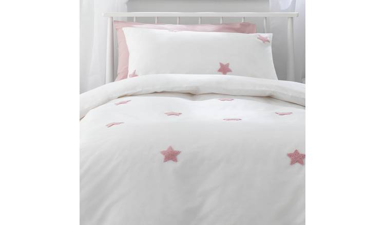 Buy Habitat Tufted Star Pink Kids Bedding Set Single Kids bedding Argos