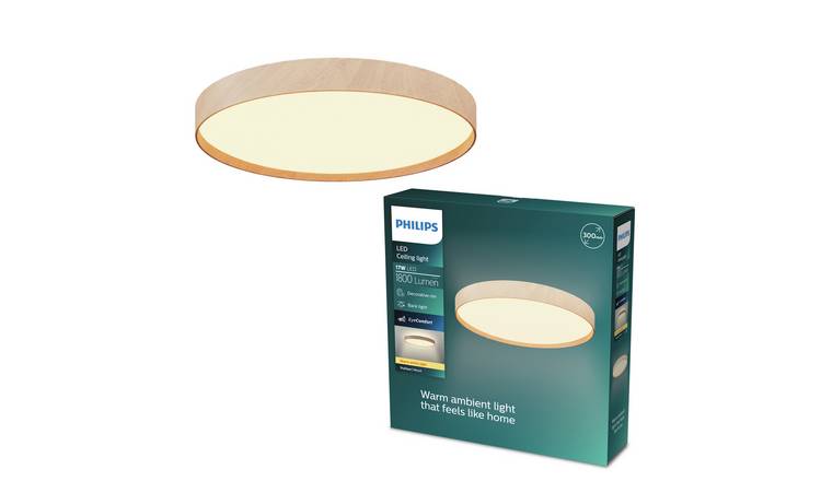 Philips Stylique 17W Metal LED Ceiling Light - Natural