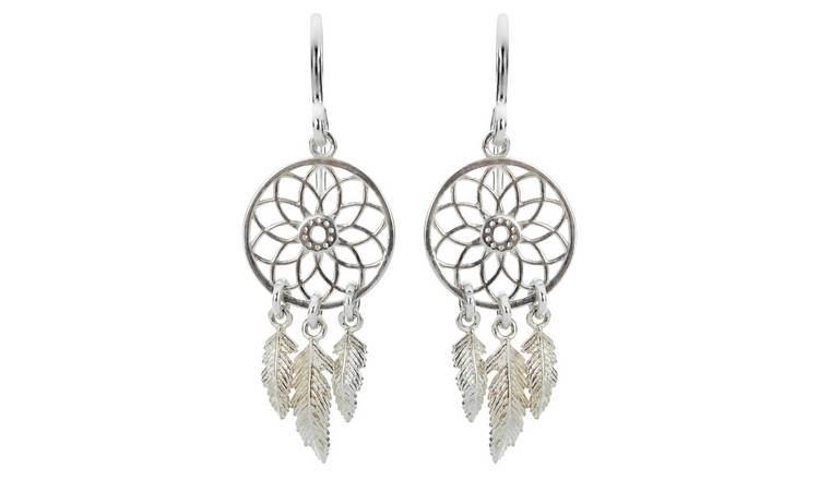 Argos sterling shop silver earrings