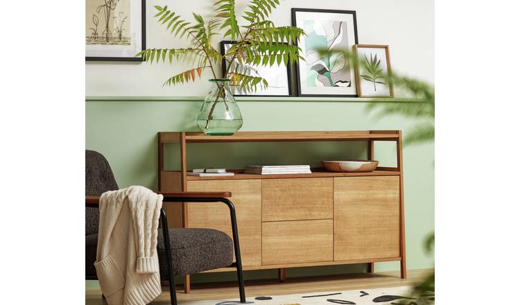 Habitat Marston 2 Door 2 Drawer Sideboard - Oak