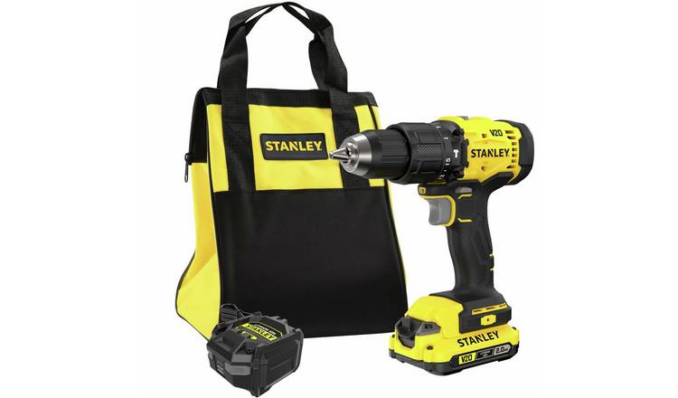 Stanley Fatmax V20 Cordless Brushless Hammer Drill - 18V