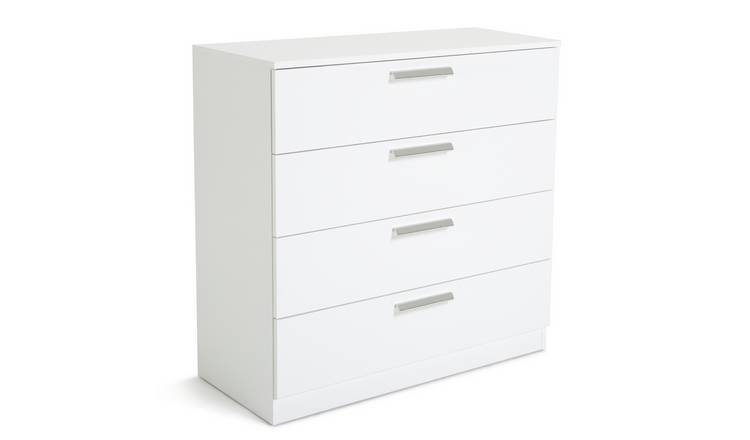 Habitat Munich 4 Drawer Chest - White