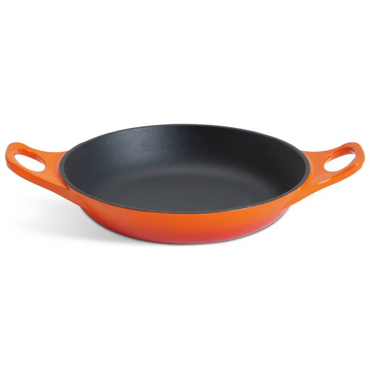 Habitat 20cm Cast Iron Oven Dish - Orange 0