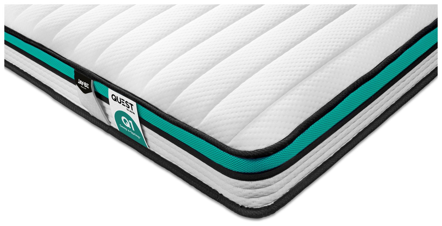 Jay-Be Quest Q1 Eco Deep E-Sprung Kids Single Mattress