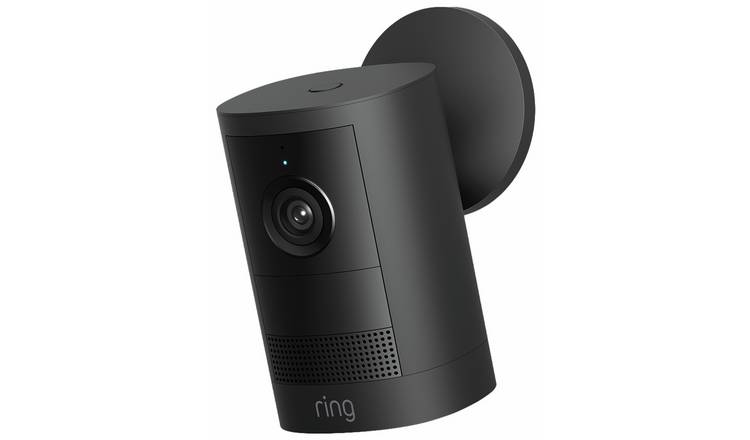 Ring Outdoor Camera Battery (Newest Gen) Retinal 2K Security Camera - Black
