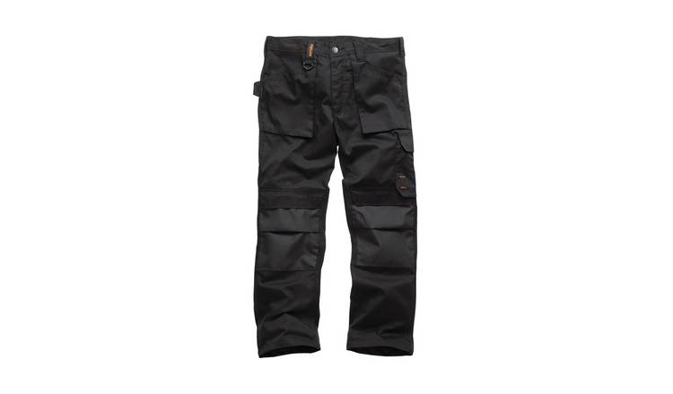 Scruffs Worker Black Trousers - 40 Regular