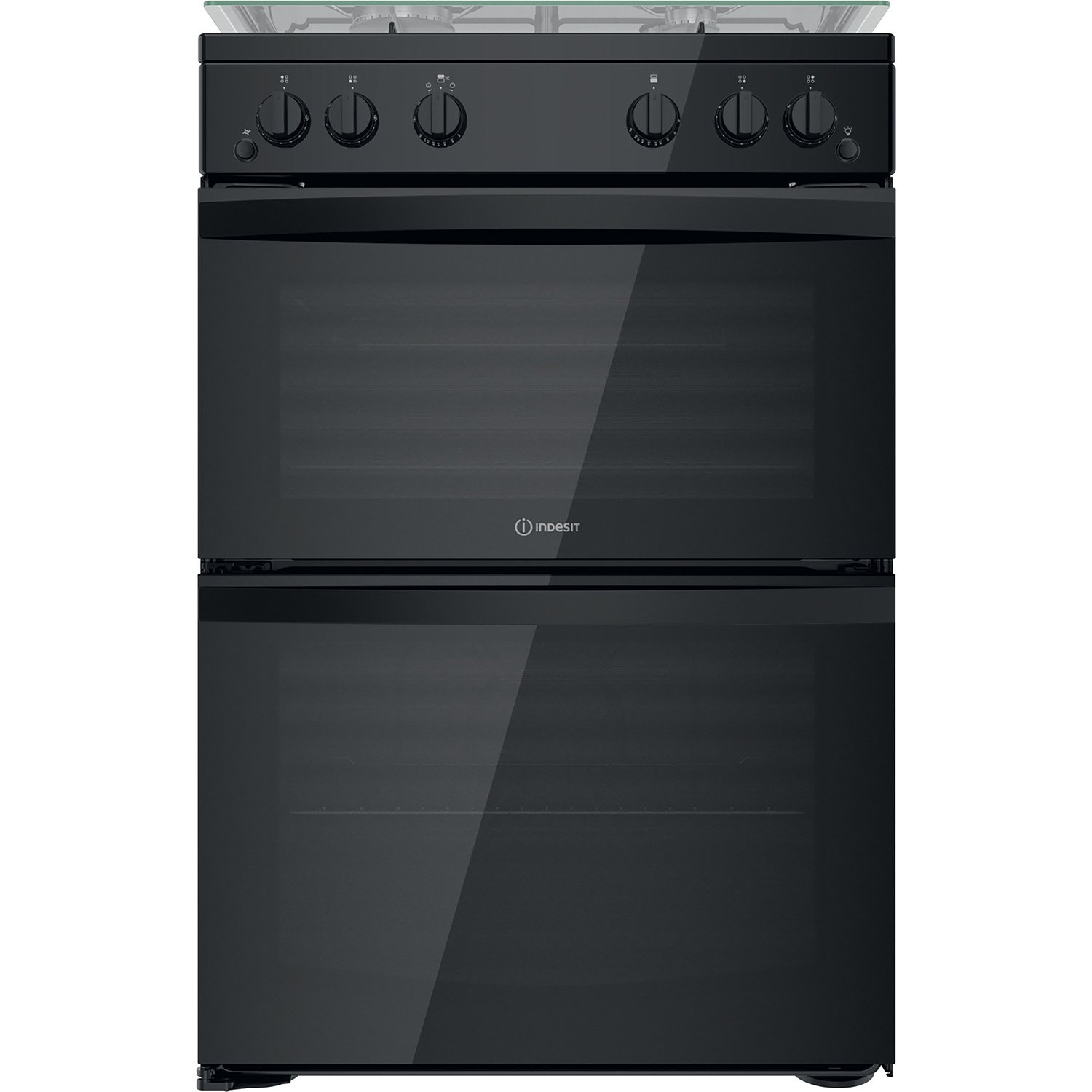 Buy Indesit ID67G0MMB UK 60cm Double Oven Gas Cooker Argos