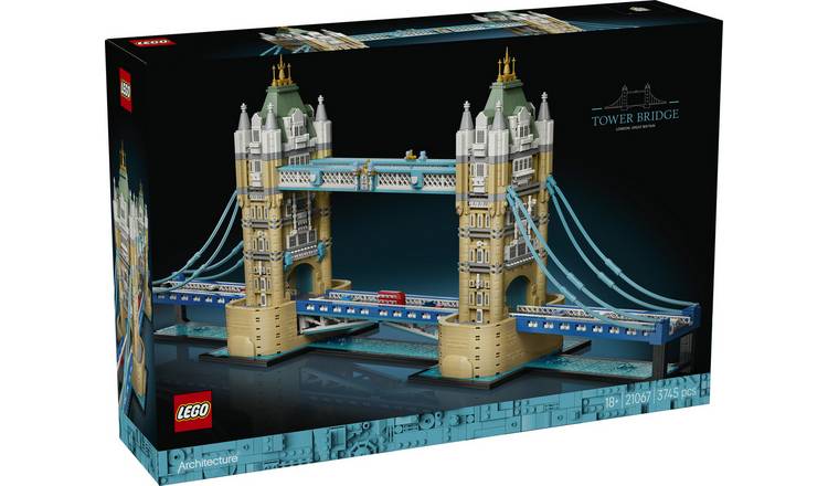 LEGO Architecture Tower Bridge Model Kit for Adults 21067