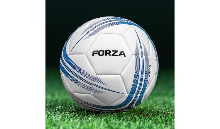 FORZA Size 4 Training Football - White and Blue