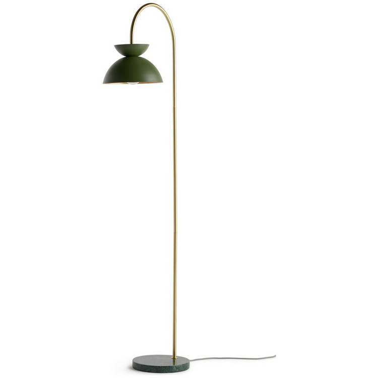 Habitat Dasni Floor Lamp - Marble & Brass 0