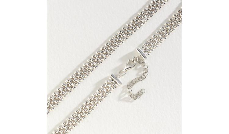 Silver chain hot sale mens argos