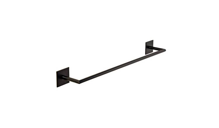 Cosmic Stick Towel Rail - Matt Black