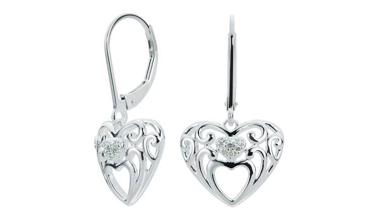 Sterling silver earrings on sale argos