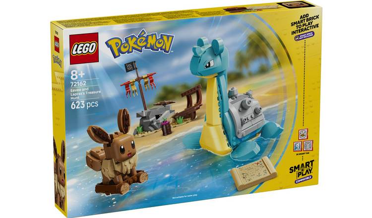 LEGO Pokémon SMART Play: Eevee and Lapras's Treasure Hunt 72162 PREORDER