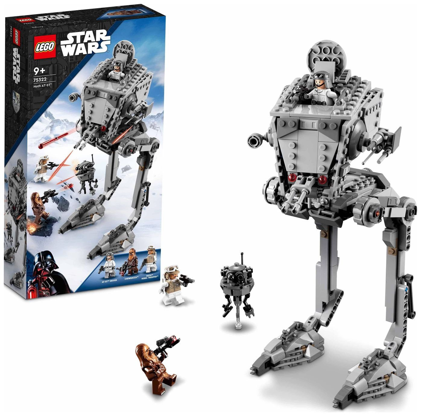 LEGO Star Wars Hoth AT-ST Walker & Chewbacca Set 75322 review