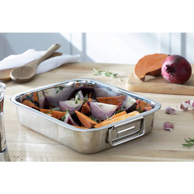 Habitat 30cm Stainless Steel Roasting Tin 0