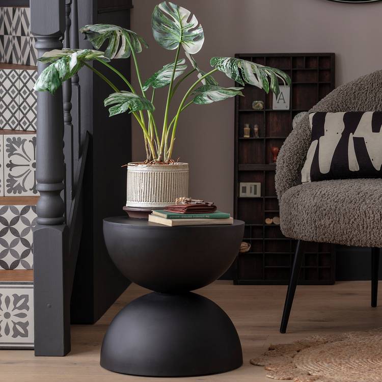 Habitat Zelda Side Table - Black 0