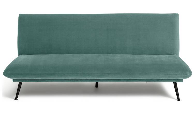 Sofa bed on sale teal velvet