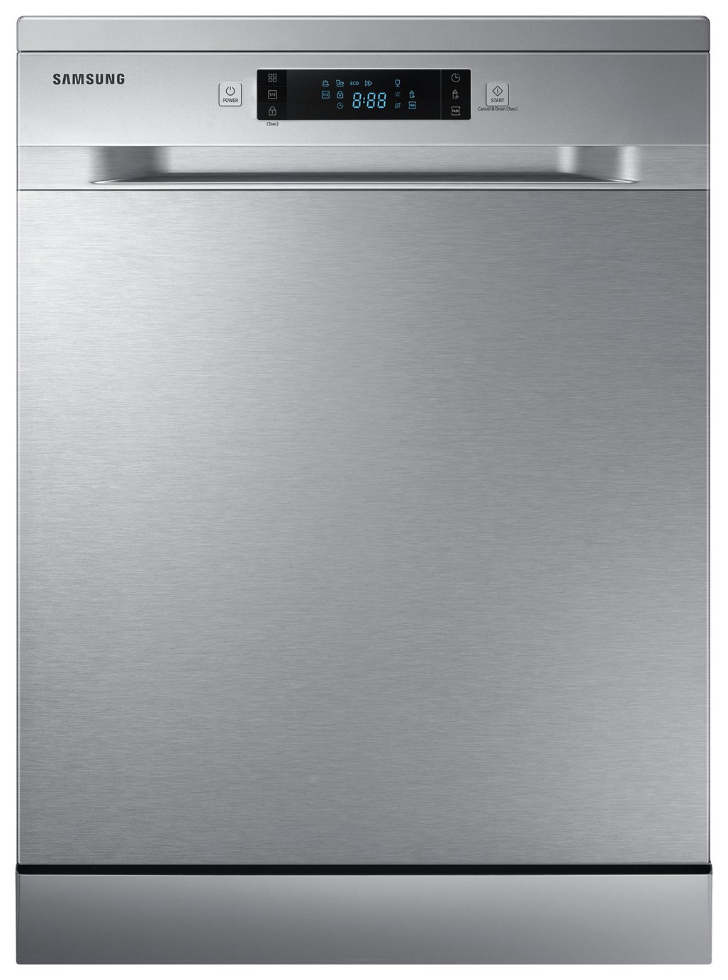 Samsung DW60M5050FS/EU Full Size Dishwasher - Silver