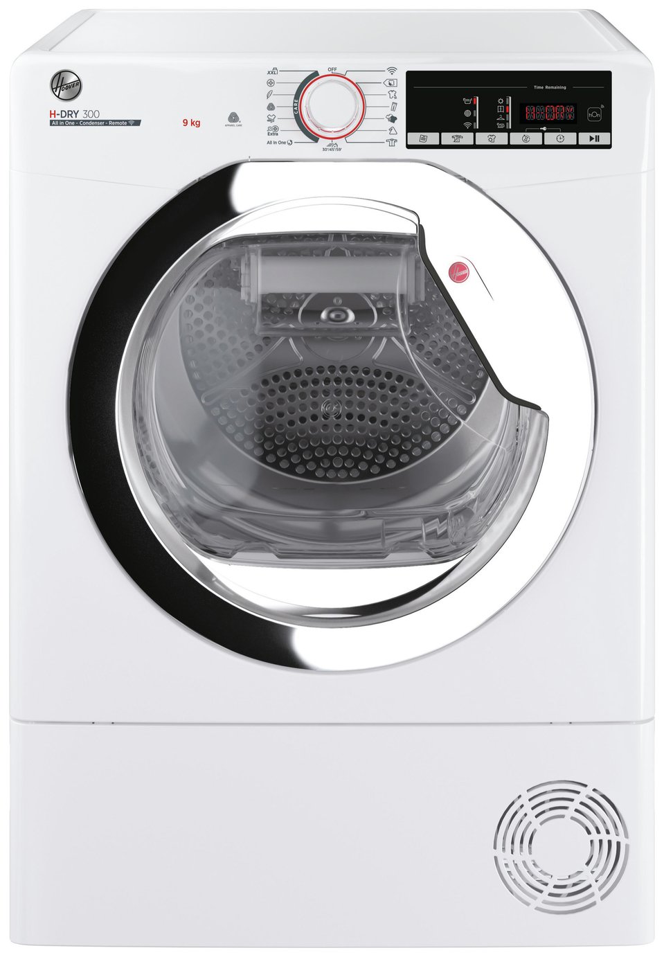 Hoover HLE C9TCE-80 9KG Condenser Tumble Dryer - White