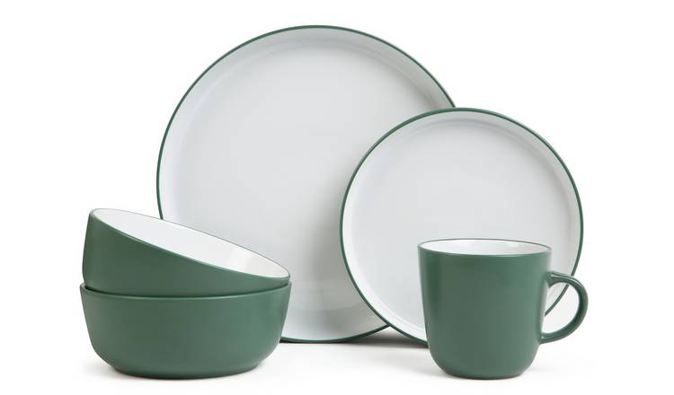 Multi coloured hotsell dinner set