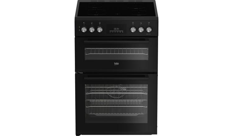 Beko FTC6731K 60cm Twin Cavity Electric Cooker - Black