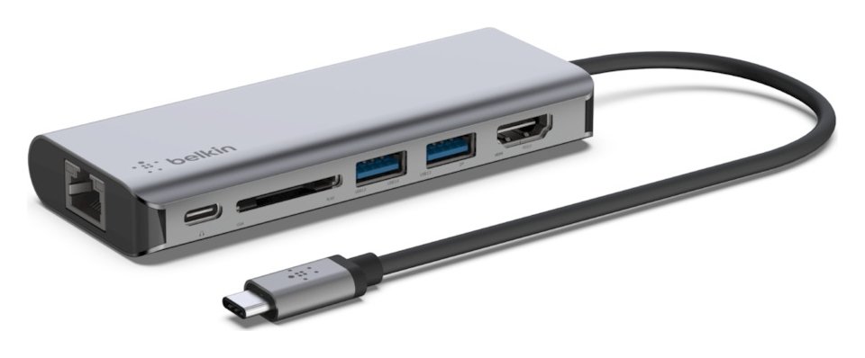 Belkin USB-C 6-in-1 Multiport Adapter