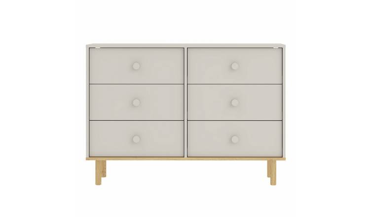 Argos Home Romie 6 Drawer Chest - Cashmere