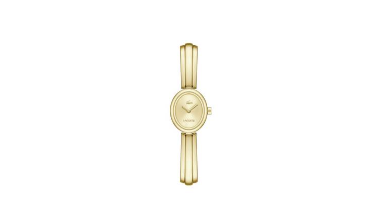 Lacoste Suzanne Gold Dial Gold Plated Bracelet Watch