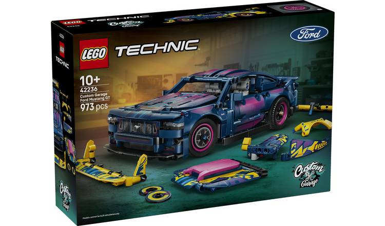 LEGO Technic Custom Garage Ford Mustang GT Car Toy 42236 PREORDER