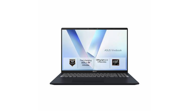 Asus Vivo 16In R5 AI 16GB 512GB Laptop- Blue