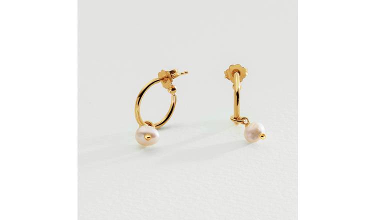 Pearl stud earrings on sale argos