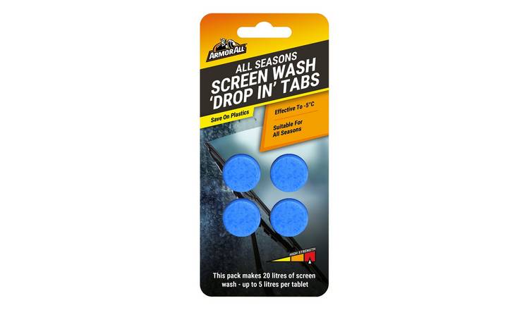 Armor All Screen Wash Drop In Tabs - Pack of 4