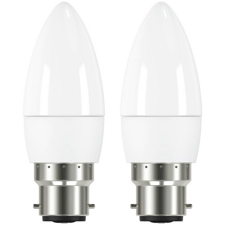 Argos Home 4.2W LED BC Dimmable Light Bulb - 2 Pack 0