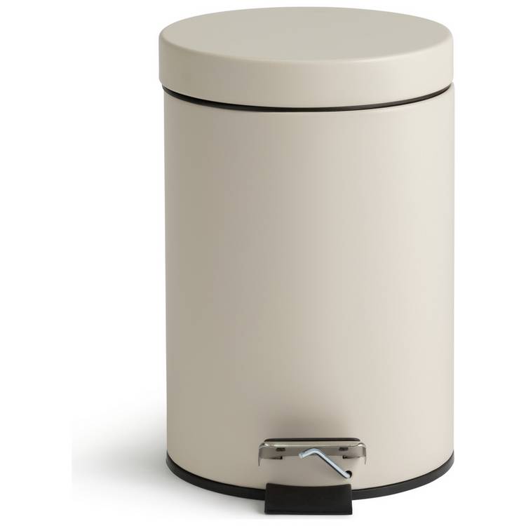 Habitat 3Litre Pedal Bin - Cream 0