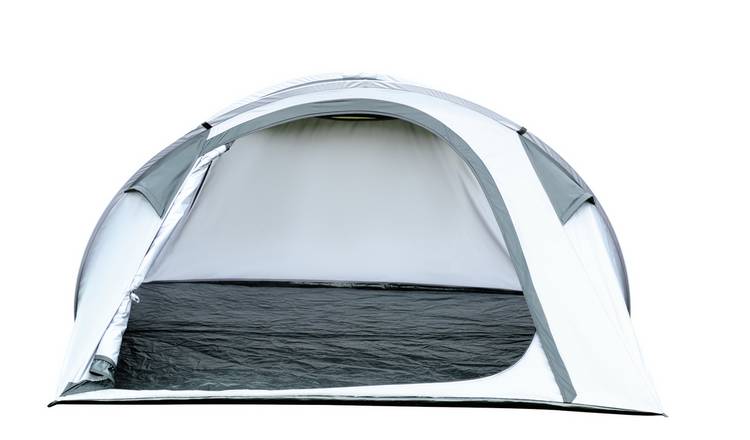 dramatisch kort Koloniaal Buy Pro Action 4 Person 1 Room Pop Up Camping Tent - Black | Tents | Argos