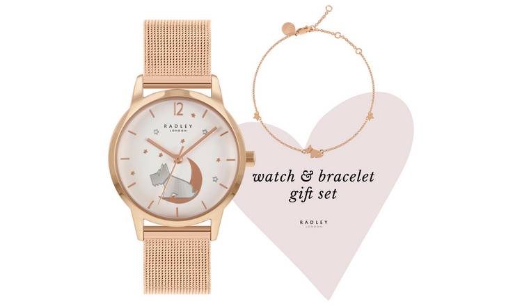 Rose gold hot sale radley watch