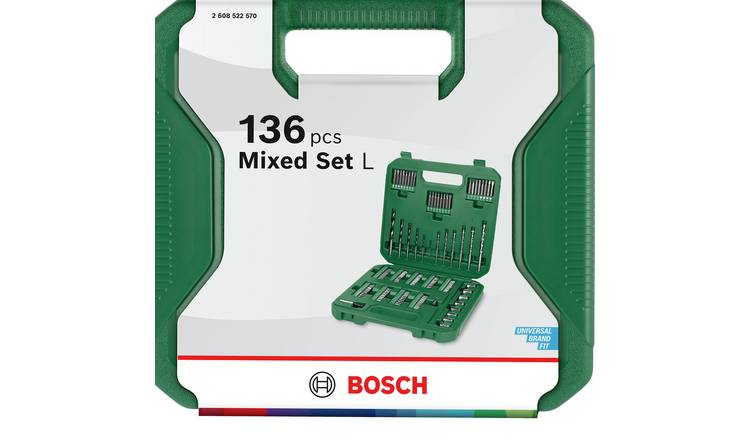 Bosch 136 Piece Screw Bit and Drill Set L