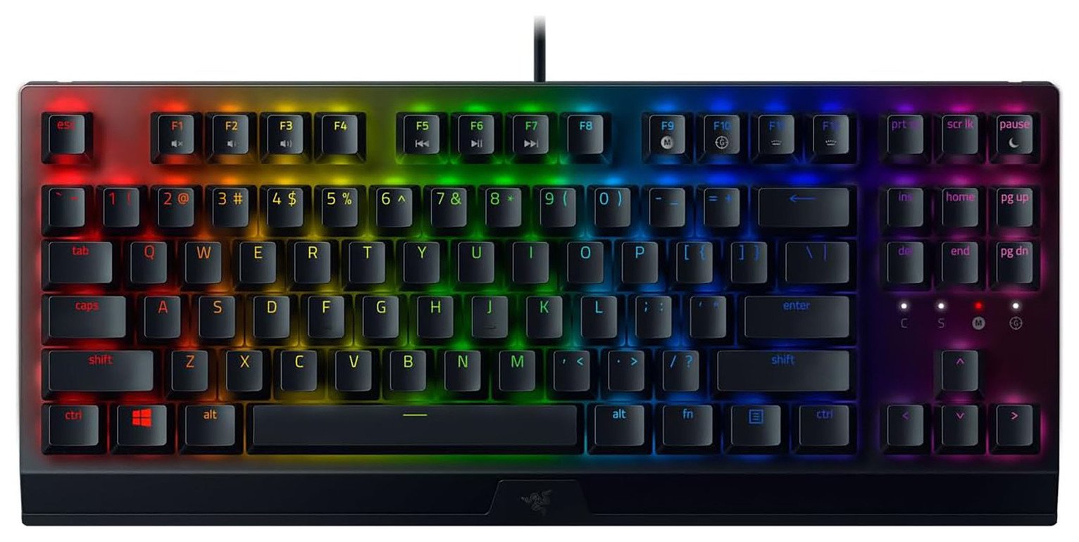 RAZER BlackWidow V3 TKL Wired Gaming Keyboard - Black