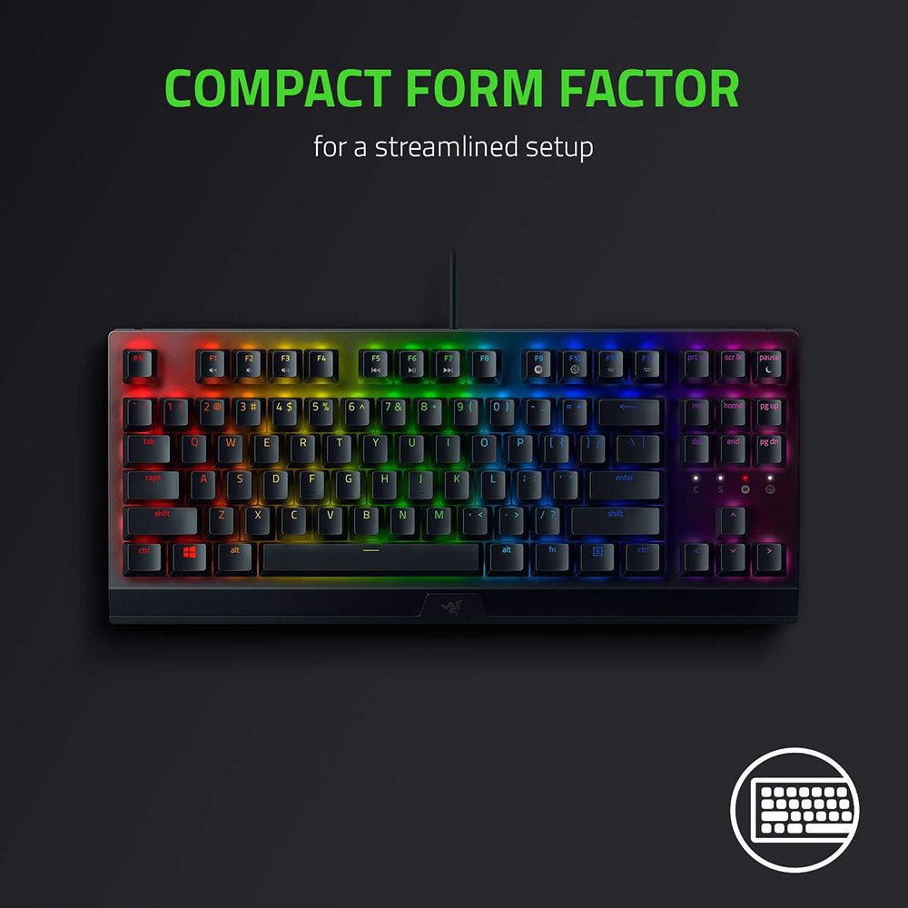 Buy RAZER BlackWidow V3 TKL Wired Gaming Keyboard - Black | PC