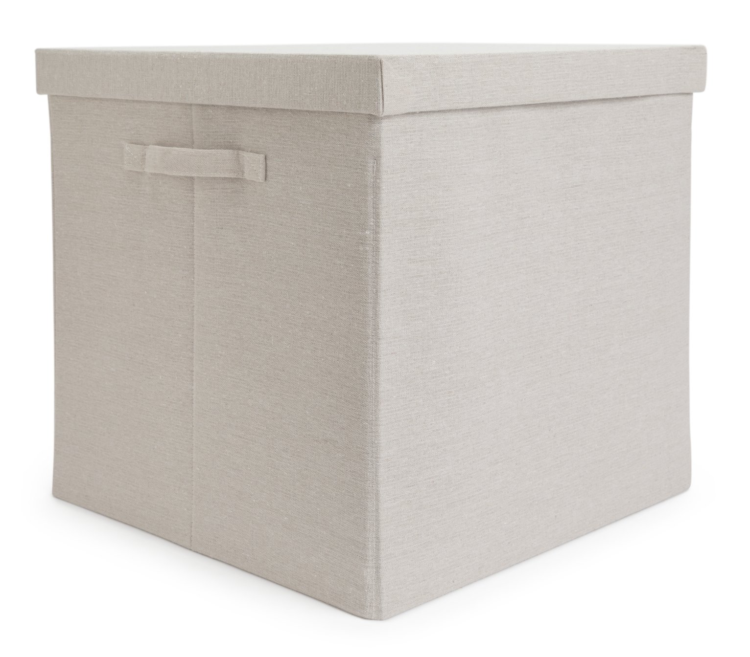 Habitat Fabric Storage Box - Beige