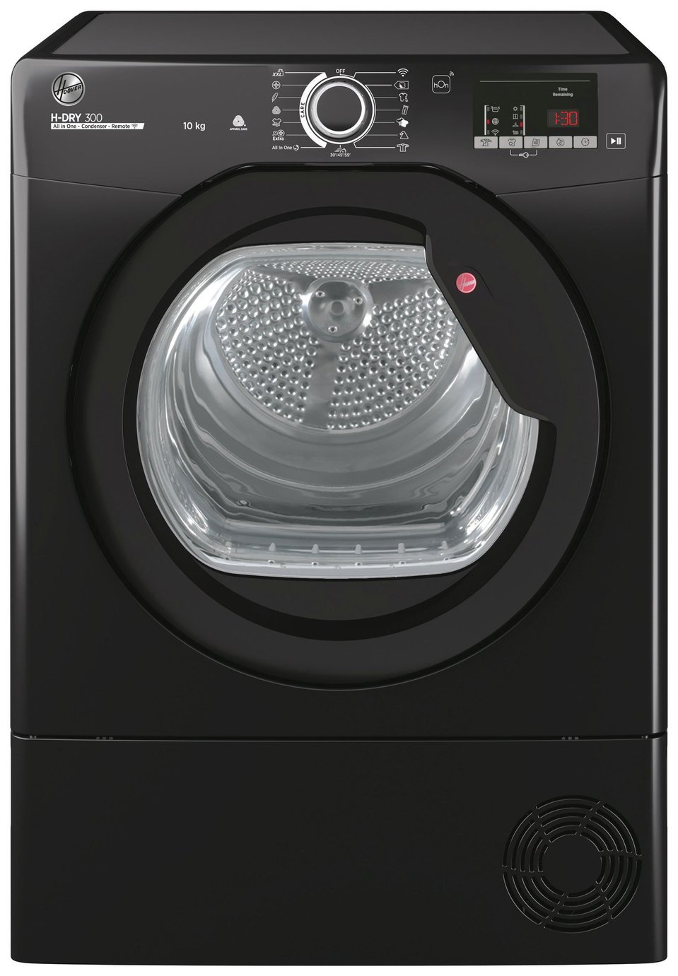 Hoover HLEC10DBGB-80 10KG Condenser Tumble Dryer - Black