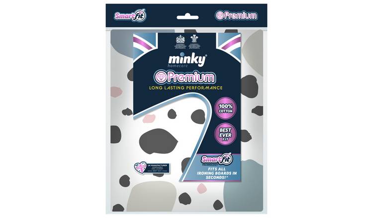 Minky Smart Fit 125x45cm Premium Ironing Board Cover - Multi