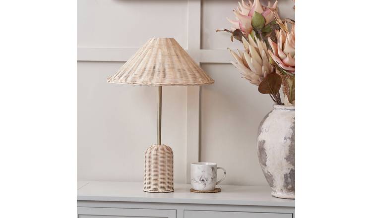 Pacific Hali Rattan Table Lamp